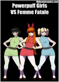 Cover Powerpuff Girls VS Femme Fatale