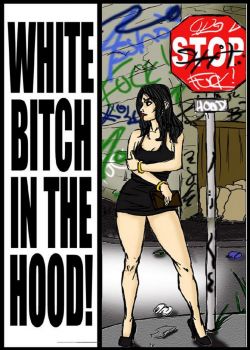 Cover White Bitch In The Hood